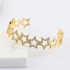 Wholesale Women's Fashion Copper Zircon Real Gold Plated Bracelets With Animal And Zodiac Patterns