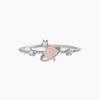 Wholesale Women's Fashion Creative Geometric Brass Planet Ring With Micro Inlaid Zircon