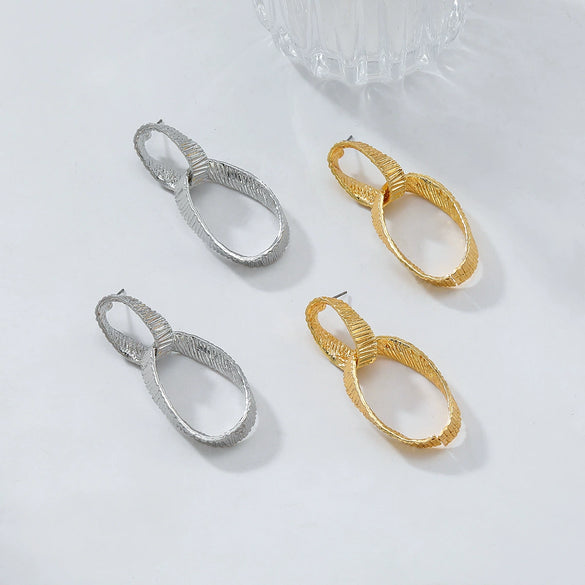 Wholesale Women's Fashion Earrings Zinc Alloy Geometric Pattern Electroplating