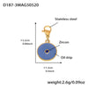 Wholesale Women's Fashion Electroplated Stainless Steel Geometric Ferris Wheel Enamel Glaze Bracelet Luxury Jewelry