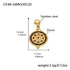 Wholesale Women's Fashion Electroplated Stainless Steel Geometric Ferris Wheel Enamel Glaze Bracelet Luxury Jewelry