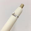 Wholesale Women's Fashion Freshwater Pearl Ring Copper 18K Goldplated Microinlaid Zircon Flat Round And Rose Buns Round Shape
