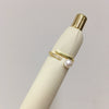 Wholesale Women's Fashion Freshwater Pearl Ring Copper 18K Goldplated Microinlaid Zircon Flat Round And Rose Buns Round Shape