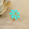 Wholesale Women's Fashion Geometric And Floral Stainless Steel Electroplated Ear Jewelry