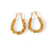 Wholesale Women's Fashion Geometric Copper Electroplated Earrings