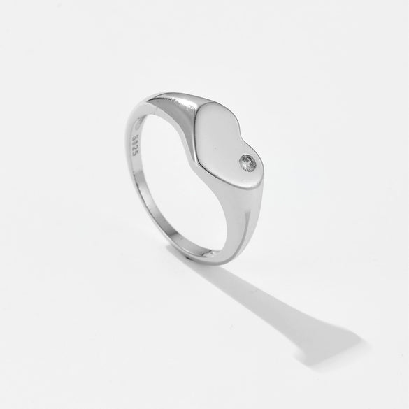 Wholesale Women's Fashion Geometric Copper Ring With Platinum And 18K Gold Electroplating