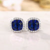 Wholesale Women's Fashion Geometric Copper Zircon Earrings