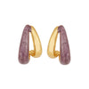 Wholesale Women's Fashion Geometric Dripping Oil Stainless Steel Earrings
