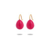 Wholesale Women's Fashion Geometric Drop Shape Stainless Steel 925 Silver Electroplated Oil Dripping Earrings