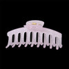 Wholesale Women's Fashion Geometric Ps Rectangular Gripper Hair Clip With Baking Paint