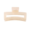 Wholesale Women's Fashion Geometric Ps Rectangular Gripper Hair Clip With Baking Paint