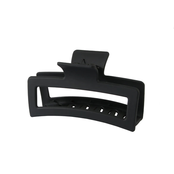 Wholesale Women's Fashion Geometric Ps Rectangular Gripper Hair Clip With Baking Paint