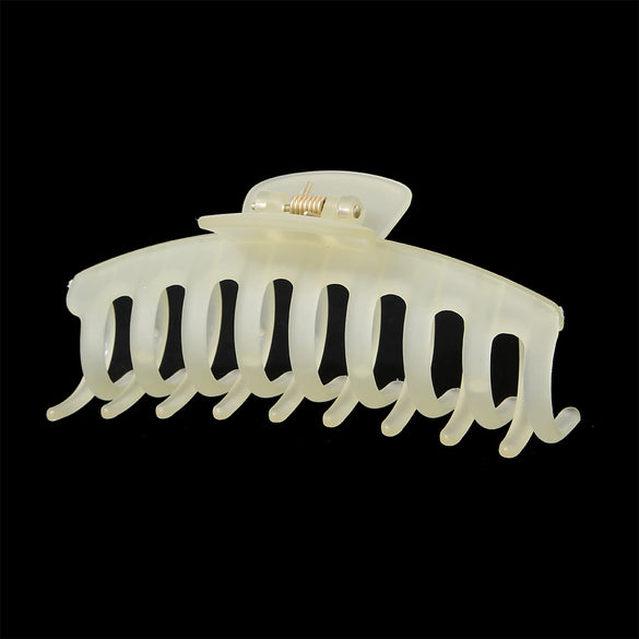 Wholesale Women's Fashion Geometric Ps Rectangular Gripper Hair Clip With Baking Paint