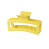Wholesale Women's Fashion Geometric Ps Rectangular Gripper Hair Clip With Baking Paint