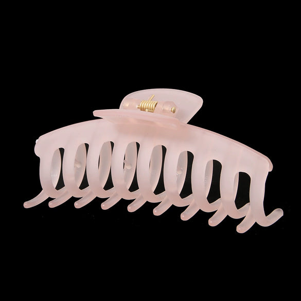 Wholesale Women's Fashion Geometric Ps Rectangular Gripper Hair Clip With Baking Paint