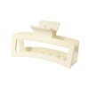 Wholesale Women's Fashion Geometric Ps Rectangular Gripper Hair Clip With Baking Paint