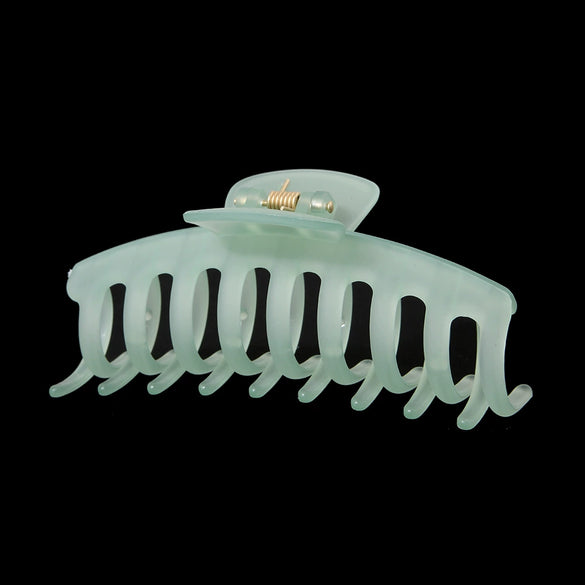 Wholesale Women's Fashion Geometric Ps Rectangular Gripper Hair Clip With Baking Paint