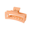 Wholesale Women's Fashion Geometric Ps Rectangular Gripper Hair Clip With Baking Paint