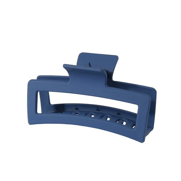 Wholesale Women's Fashion Geometric Ps Rectangular Gripper Hair Clip With Baking Paint