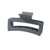 Wholesale Women's Fashion Geometric Ps Rectangular Gripper Hair Clip With Baking Paint