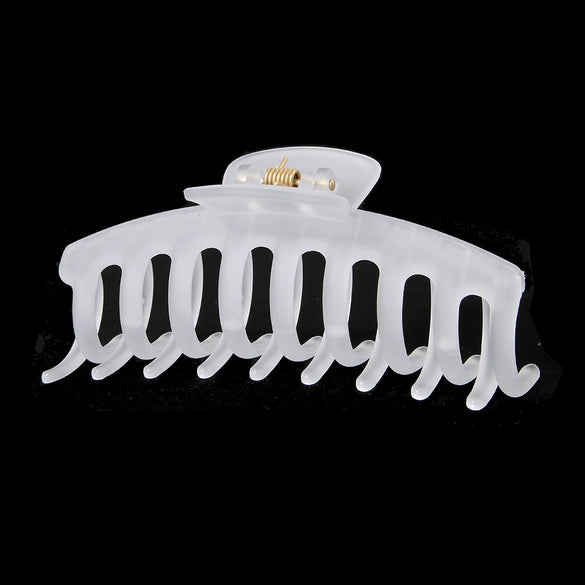 Wholesale Women's Fashion Geometric Ps Rectangular Gripper Hair Clip With Baking Paint