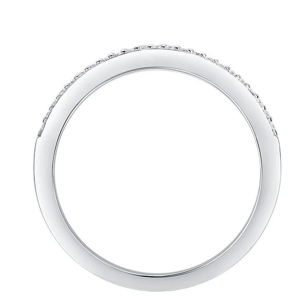 Wholesale Women's Fashion Geometric S925 Silver Moissanite Inlaid Ring