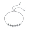 Wholesale Women's Fashion Geometric 925 Silver Moissanite Set Bracelet Jewelry