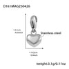 Wholesale Women's Fashion Geometric Stainless Steel Diy Multi Accessory Bracelet Plated 18K Real Gold