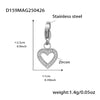 Wholesale Women's Fashion Geometric Stainless Steel Diy Multi Accessory Bracelet Plated 18K Real Gold