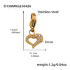 Wholesale Women's Fashion Geometric Stainless Steel Diy Multi Accessory Bracelet Plated 18K Real Gold