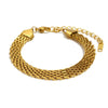 Wholesale Women's Fashion Geometric Stainless Steel Electroplated Bracelet
