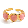 Wholesale Women's Fashion Geometric Stainless Steel Electroplated Ring Accessories