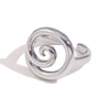 Wholesale Women's Fashion Geometric Stainless Steel 18K Gold Electroplated Swirl Knotted Daisy Ring