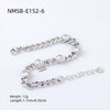 Wholesale Women's Fashion Geometric Stainless Steel 18K Gold Plated Love Bracelet