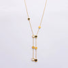 Wholesale Women's Fashion Geometric Stainless Steel 18K Goldplated Necklace