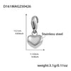 Wholesale Women's Fashion Geometric 316L Stainless Steel Zircon Bracelet With Electroplating
