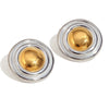 Wholesale Women's Fashion Gold Earrings Bracelet And Ring Set Stainless Steel 18K Gold Plated Geometric Pattern