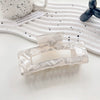 Wholesale Women's Fashion Hair Grab Clip Pvc Handmade
