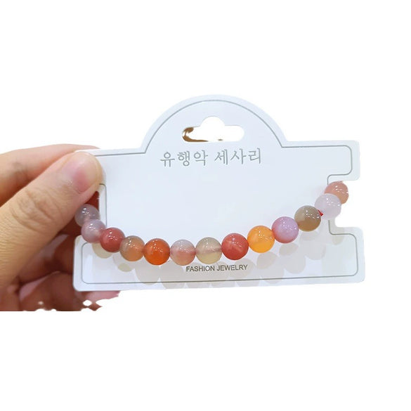 Wholesale Women's Fashion Handmade Geometric Natural Salt Source Bracelet