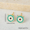 Wholesale Women's Fashion Jewelry Copper Heart Shaped Love Earrings With Diamond Design