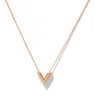 Wholesale Women's Fashion Jewelry V Necklace With Cross Chain Titanium Steel Pendant Electroplated Letters Numbers Text Design