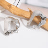 Wholesale Women's Fashion Light Luxury Exaggerated Irregular Stainless Steel Earrings With Pvd Furnace Vacuum Real Gold Plating