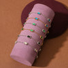 Wholesale Women's Fashion Light Luxury Geometric Stainless Steel And 18K Electroplated Bracelet