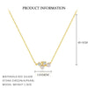 Wholesale Women's Fashion Light Luxury Silver 925 Star Zircon Cross Chain Necklace