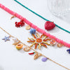 Wholesale Women's Fashion Necklace Alloy Shell Starfish Conch Love Crab Electroplating Heart Fruit Animal Zodiac Design