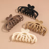 Wholesale Women's Fashion Ol Animals Style Ps Plastic Hair Claw Clip With Baking Paint