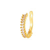 Wholesale Women's Fashion Ol Copper Ushaped Inlaid Zircon Antipain Ear Clips