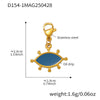 Wholesale Women's Fashion Ol Geometric Natural Stone Necklace With Titanium Steel Pendant And Stainless Steel Chain Electroplated With 18K Gold