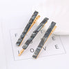 Wholesale Women's Fashion Ol Natural Square Acetic Acid Color Duckbill Hairpin Set With Electroplating