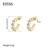 Wholesale Women's Fashion Pearl Geometric Earrings With Electroplating